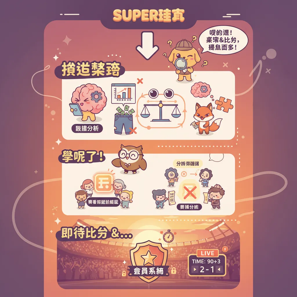 Super體育投注策略與即時比分掌握技巧