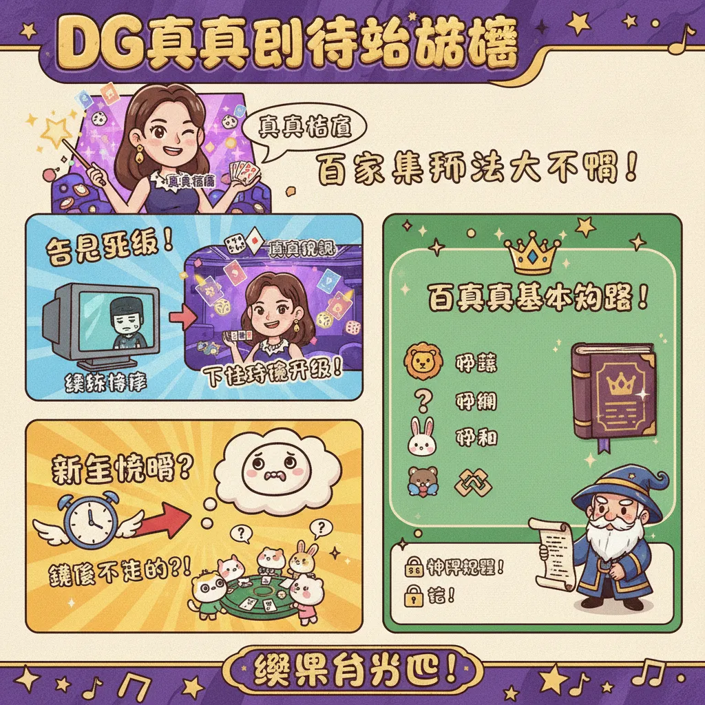 DG真人即時互動遊戲：百家樂玩法與下注體驗優化攻略