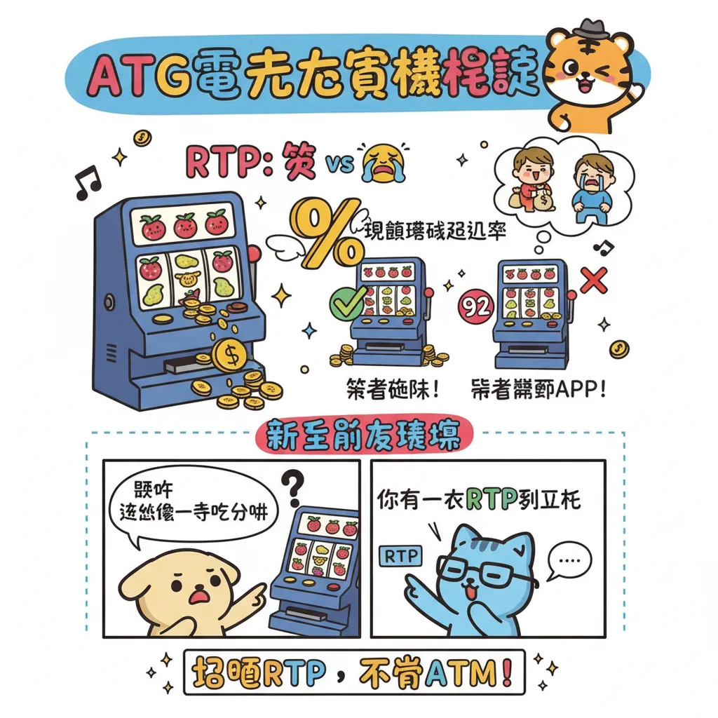 ATG電子老虎機：掌握RTP遊戲返回率與高爆率技巧