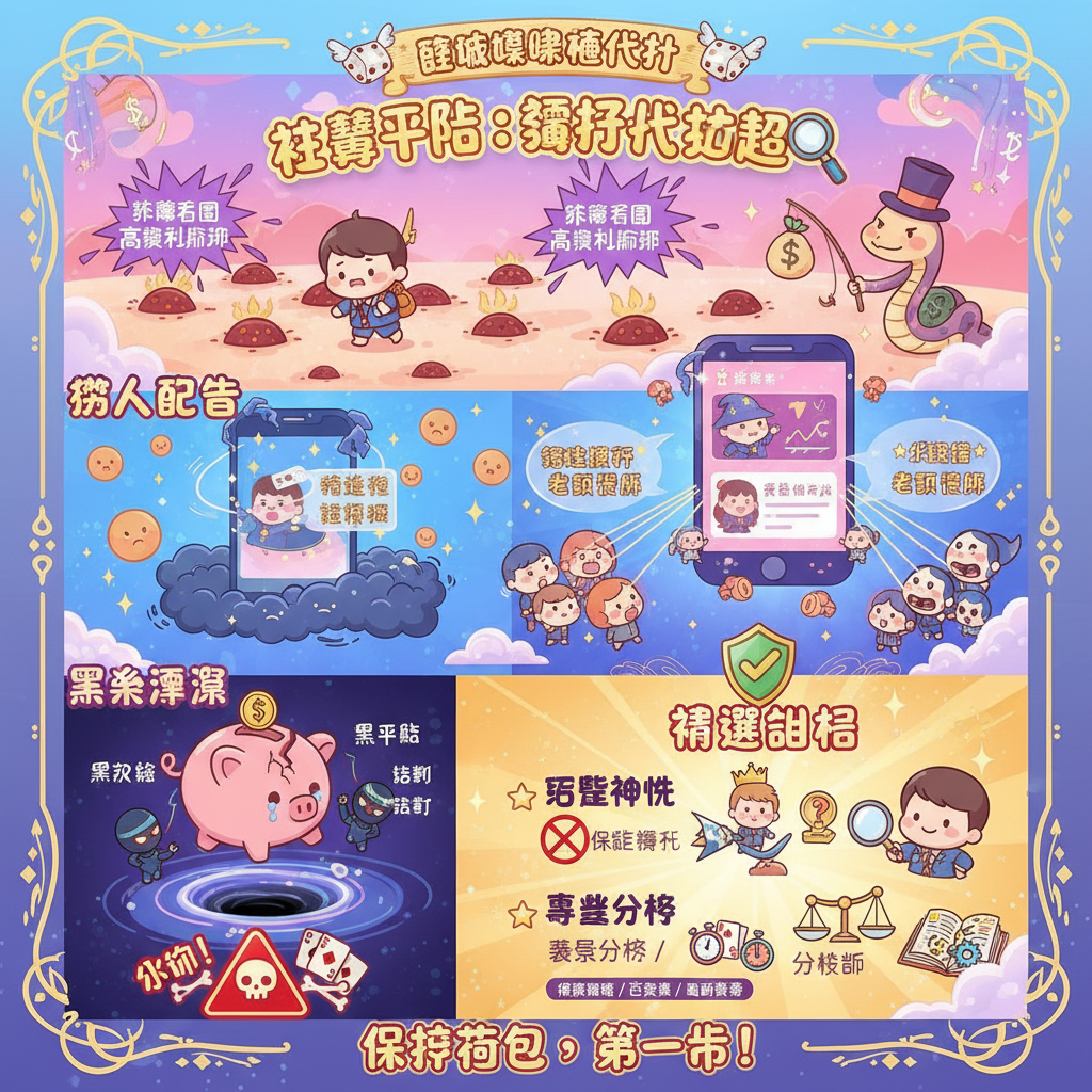 社羣平臺警示帳戶運動賽事暗樁百家樂分析師詐騙手法線上博弈網路賭博莊家代理制度投注跟單服務金流賽事分析話術套利穩定獲利不出金洗碼量不足