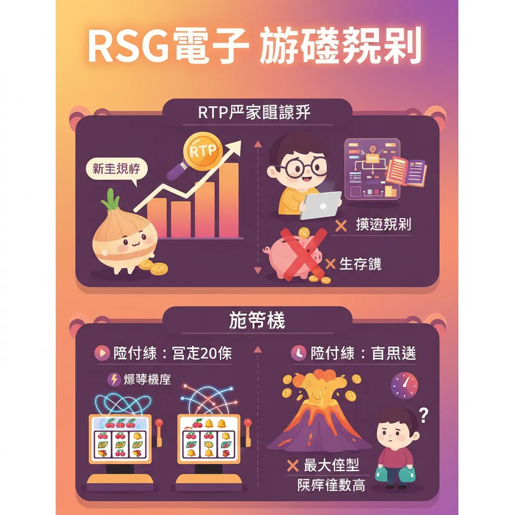 解析RSG電子遊戲規則，提升線上博弈RTP回饋率