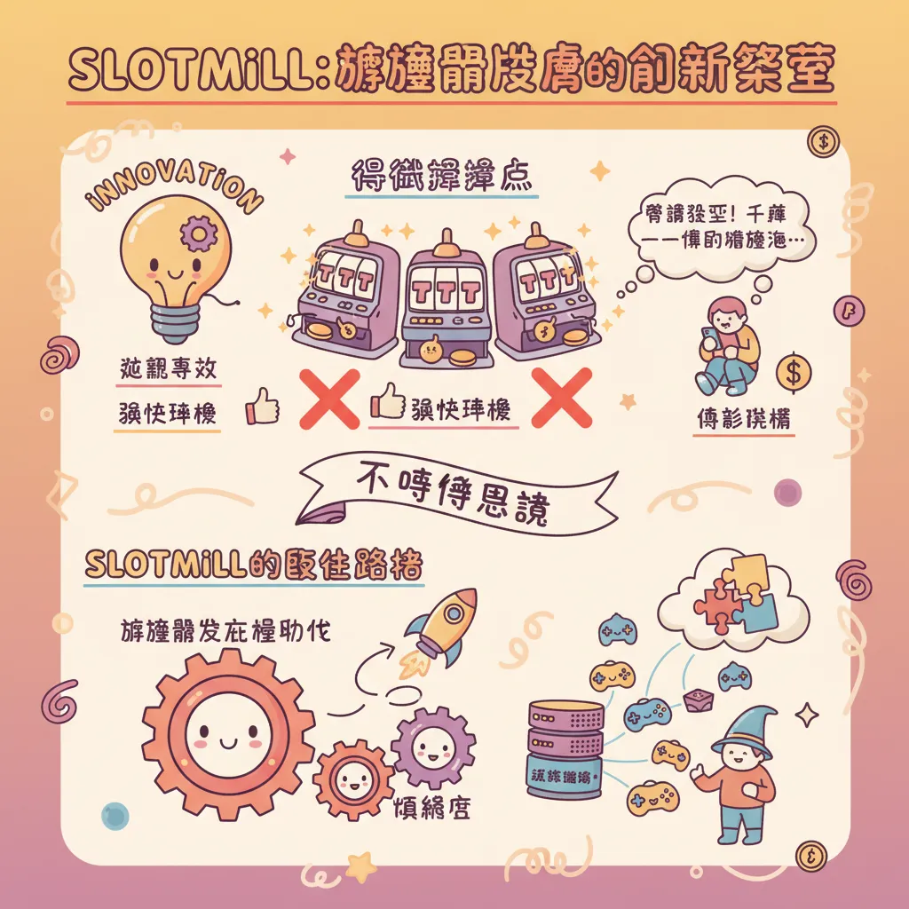 Slotmill 作為遊戲開發商在 iGaming 產業的創新策略