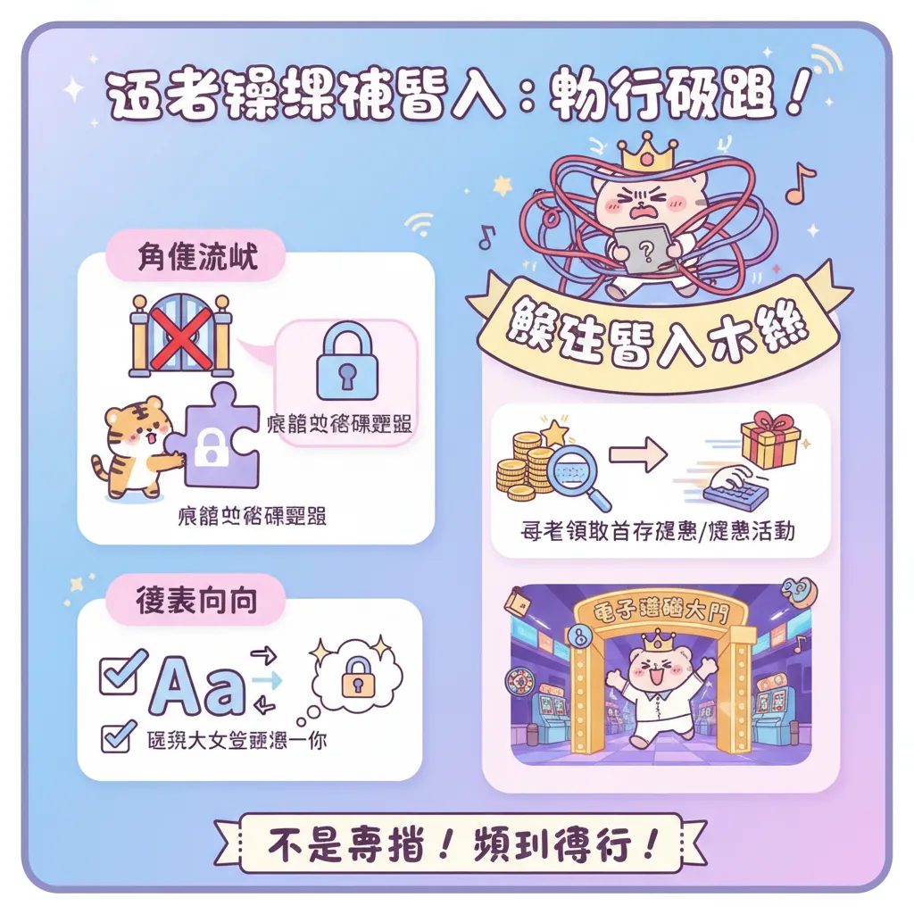 登入卡關？帳號問題詳解