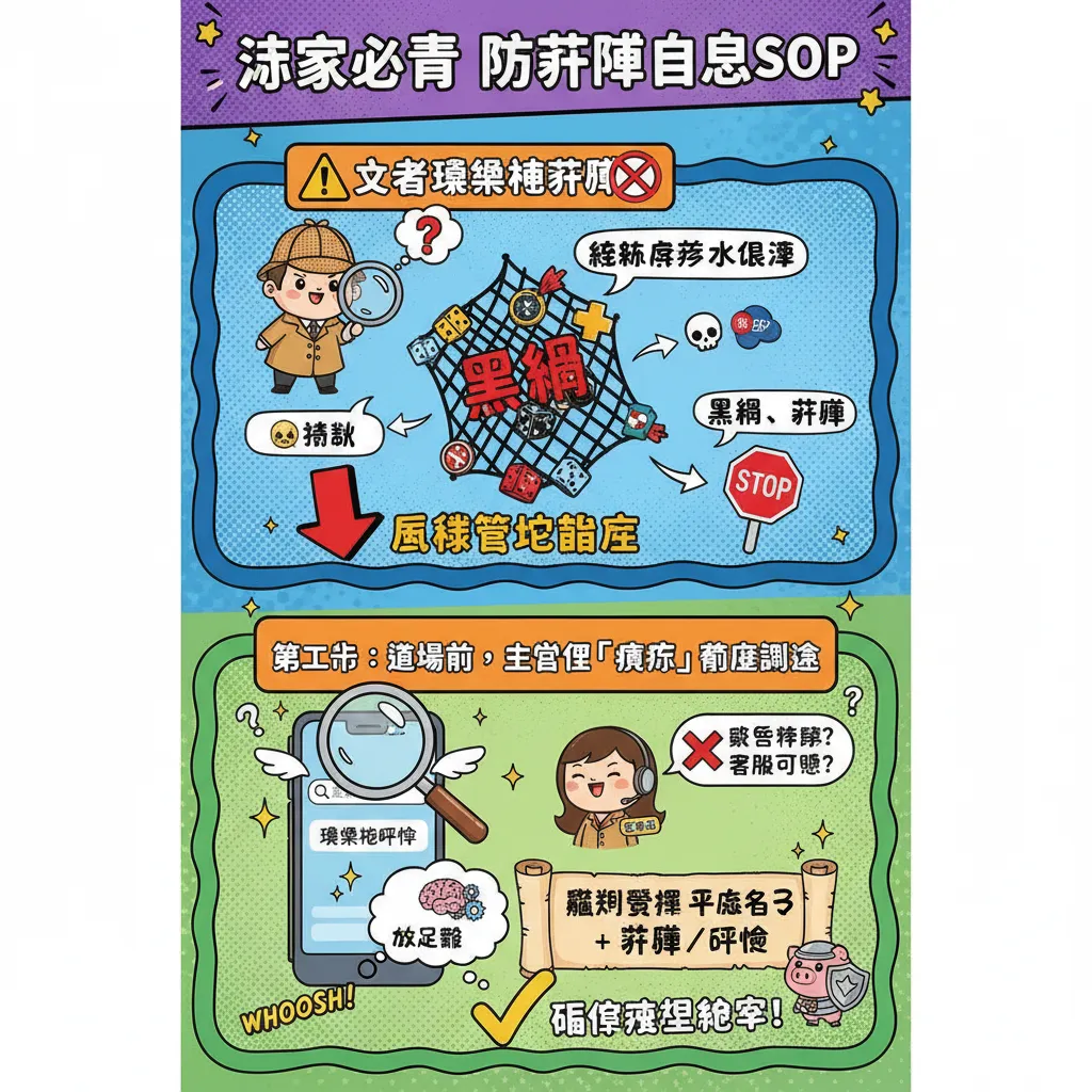 玩家必看防詐騙自保SOP