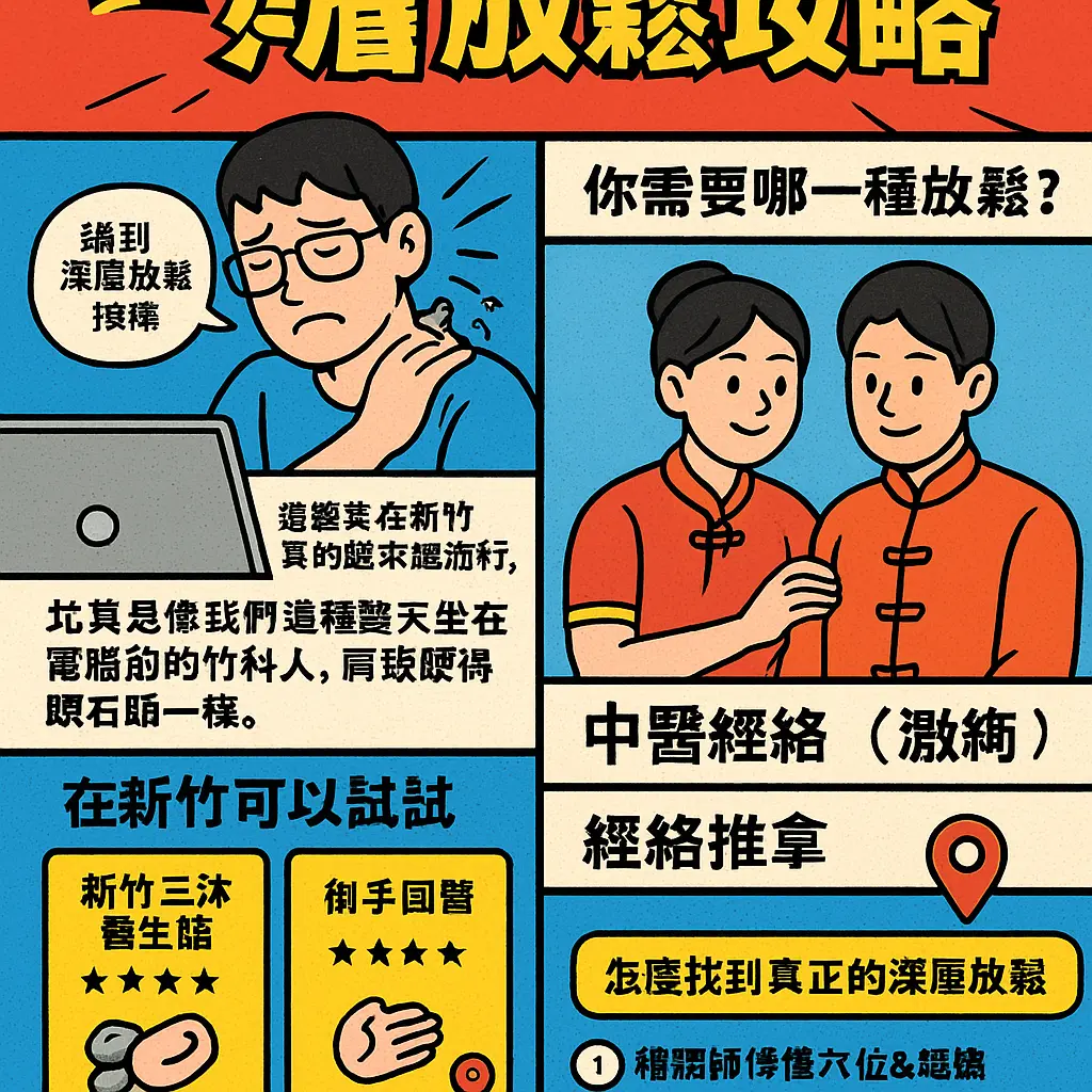 新竹按摩 - 竹北